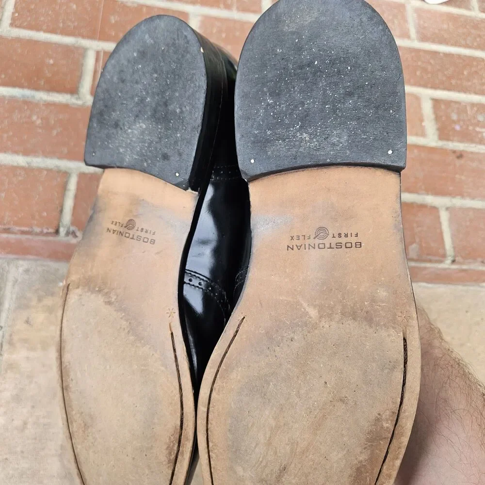 Bostonian First Flex Leather Tassel  Wingtip Dress Shoes Kiltie Size 13